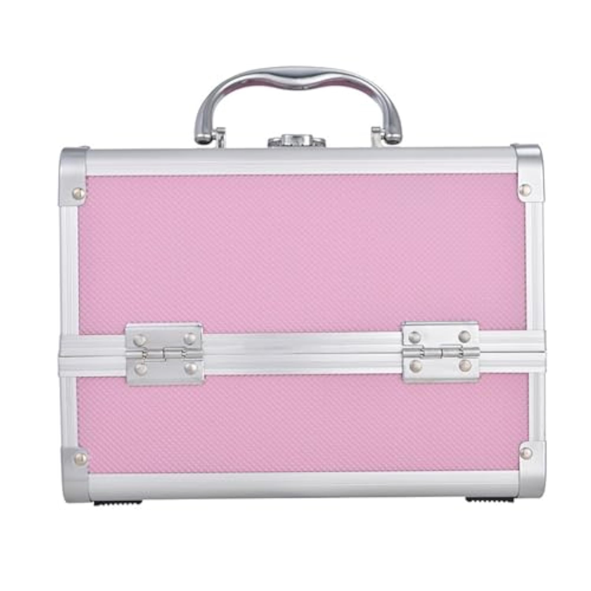 Portable Makeup Train Case with Mirror